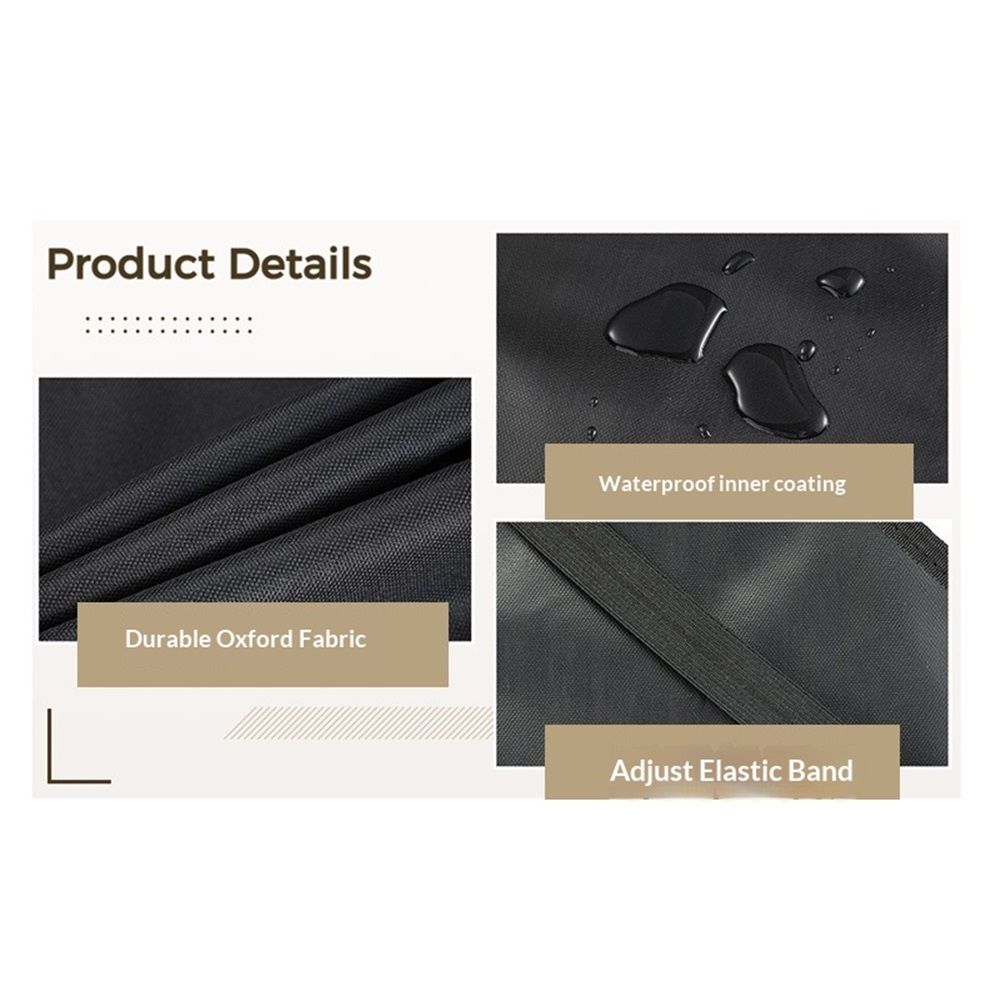 Waterproof Western Horse Saddle Cover with Elastic Straps to Securely Attach Each Corners and Fenders - Fits Most Full-Size Western Saddle โ image 4