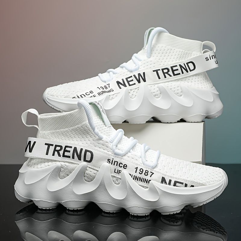 Men'S Casual Sneakers Trendy Shoes Men'S Footwear Comfortable Sneakers Stylish - Red - Size 41 โ image 2