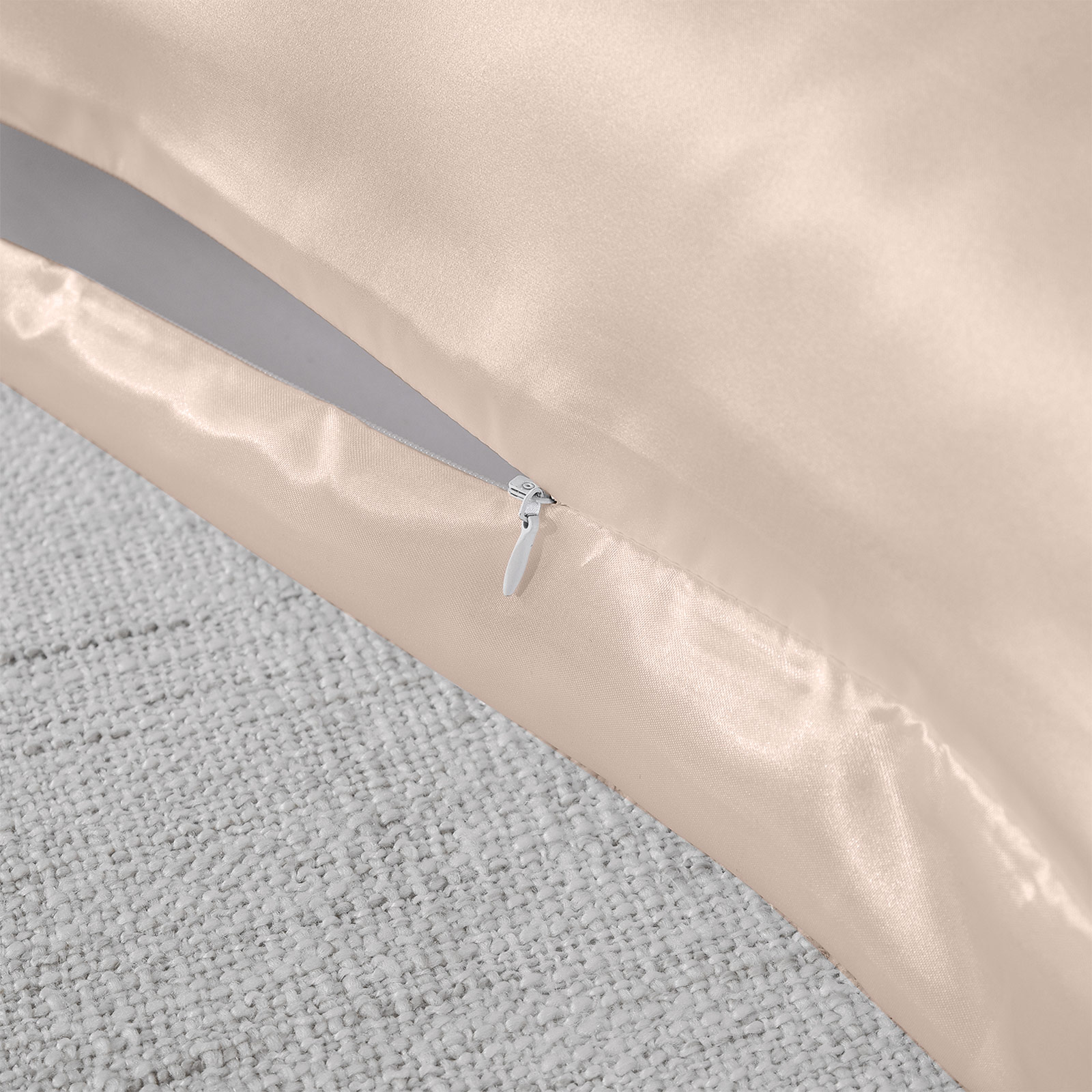 Royal Comfort Mulberry Soft Silk Hypoallergenic Pillowcase Twin Pack 51 × 76cm - Champagne Pink — image 6