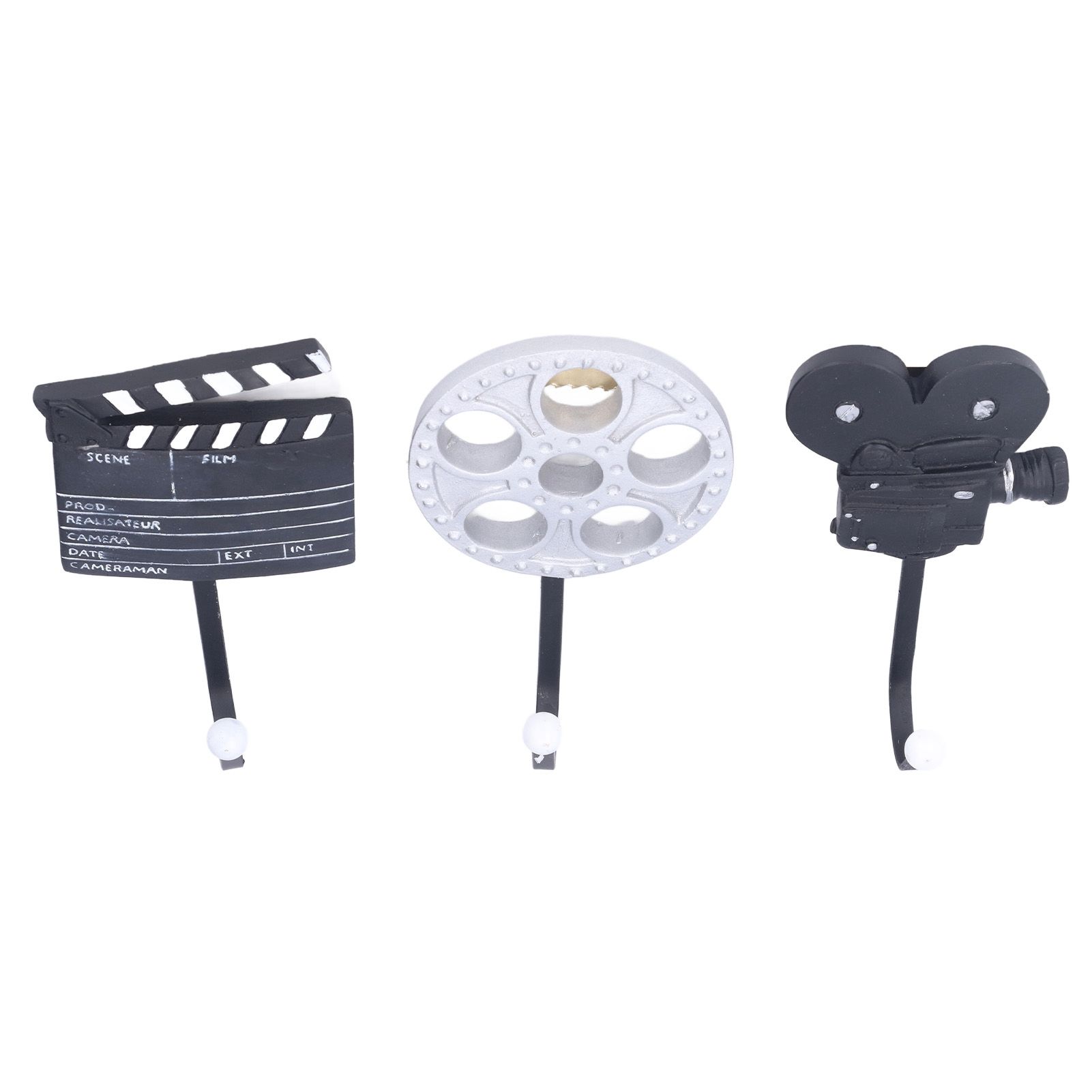 Vintage Movie Style Wall Hooks Modern Decorative Hangers for Hanging Keys Clothes Coats Bags — image 3