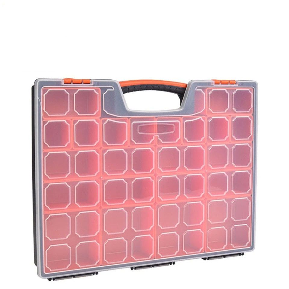 3PC SET 14 +15+22 Compartments Storage Organizer Tool Box Plastic Bin Screw Case — image 5