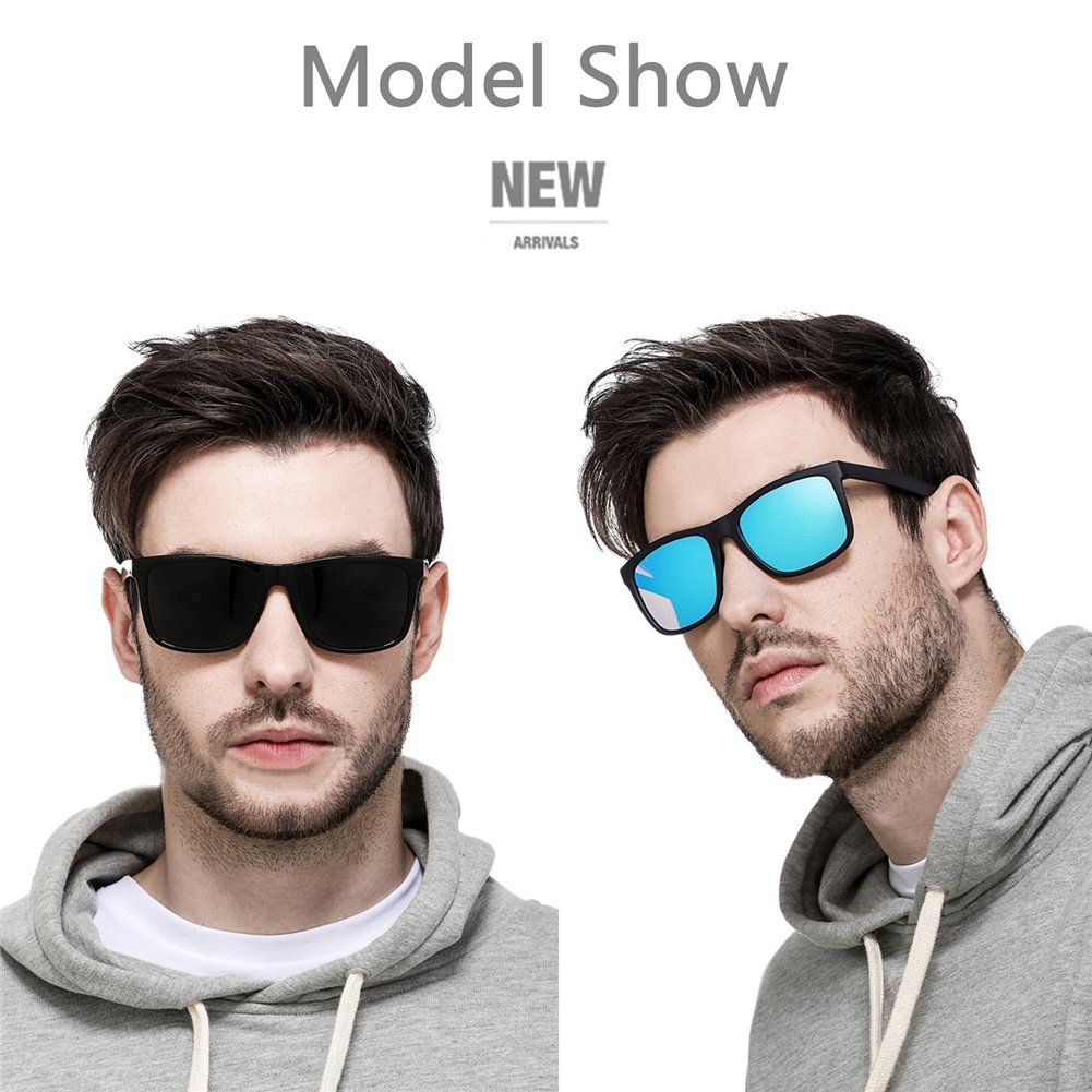 Polarized Sunglasses for Men Unbreakable Mens Sunglasses Driving Sun Glasses For Men/Women Lightweight Durability โ image 2
