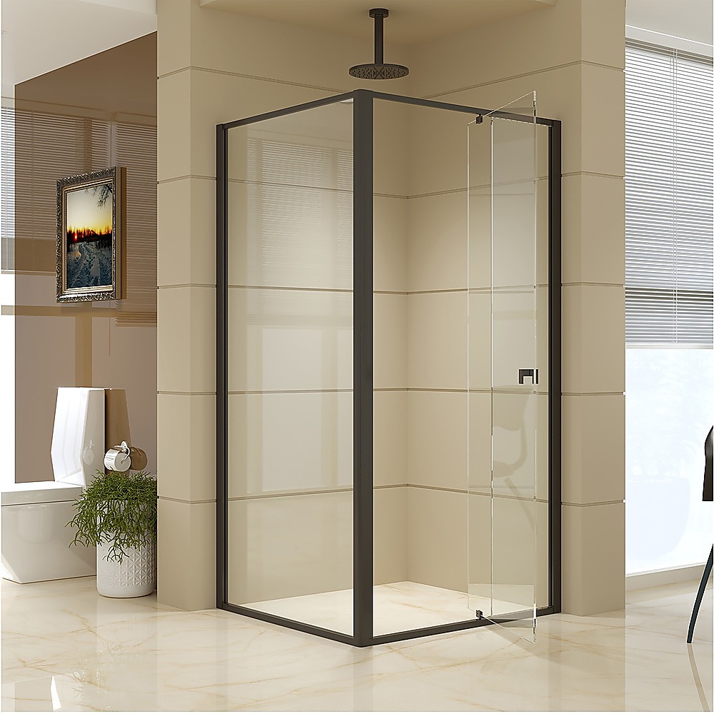 Semi Frameless Shower Screen (98~106)x 195cm & (89~92)x 195cm Side AS/NZS Glass โ image 2