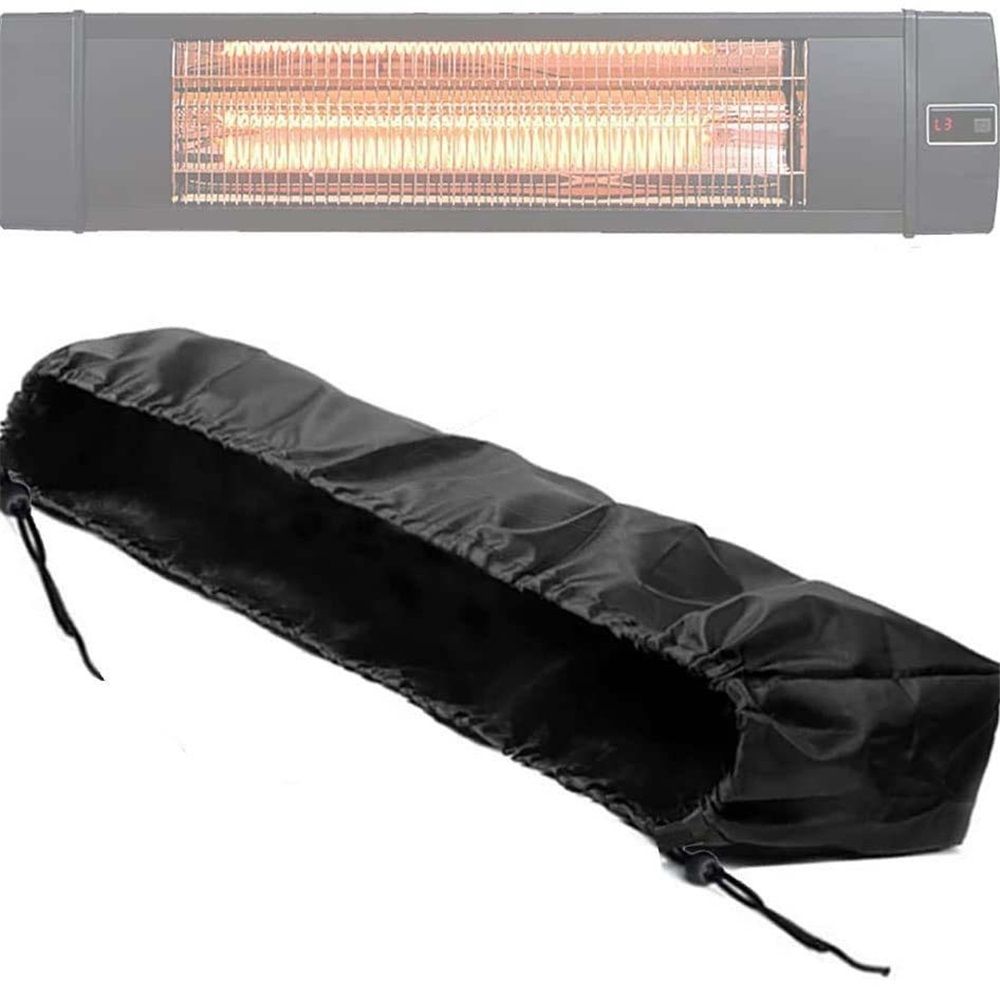 Wall-Mounted Patio Heater Cover - Electric Heater Cover, 420D Oxford Waterproof Dustproof Infrared Heater Covers for Indoor Outdoor Garage Backyard — image 2