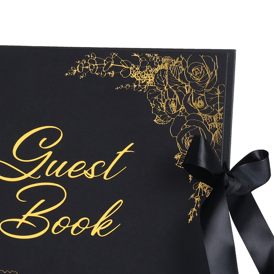 Elegant Guest Book for Wedding Reception, Baby Shower, Birthday and Special Events - Polaroid Guest Book for Sign-in and Photos โ image 4