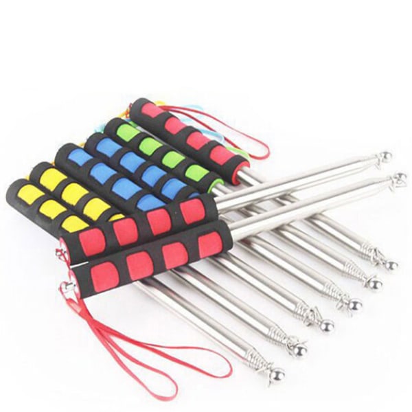 Portable Telescopic Flagpole 2m Extendable Handheld Windsock Random Color — image 3