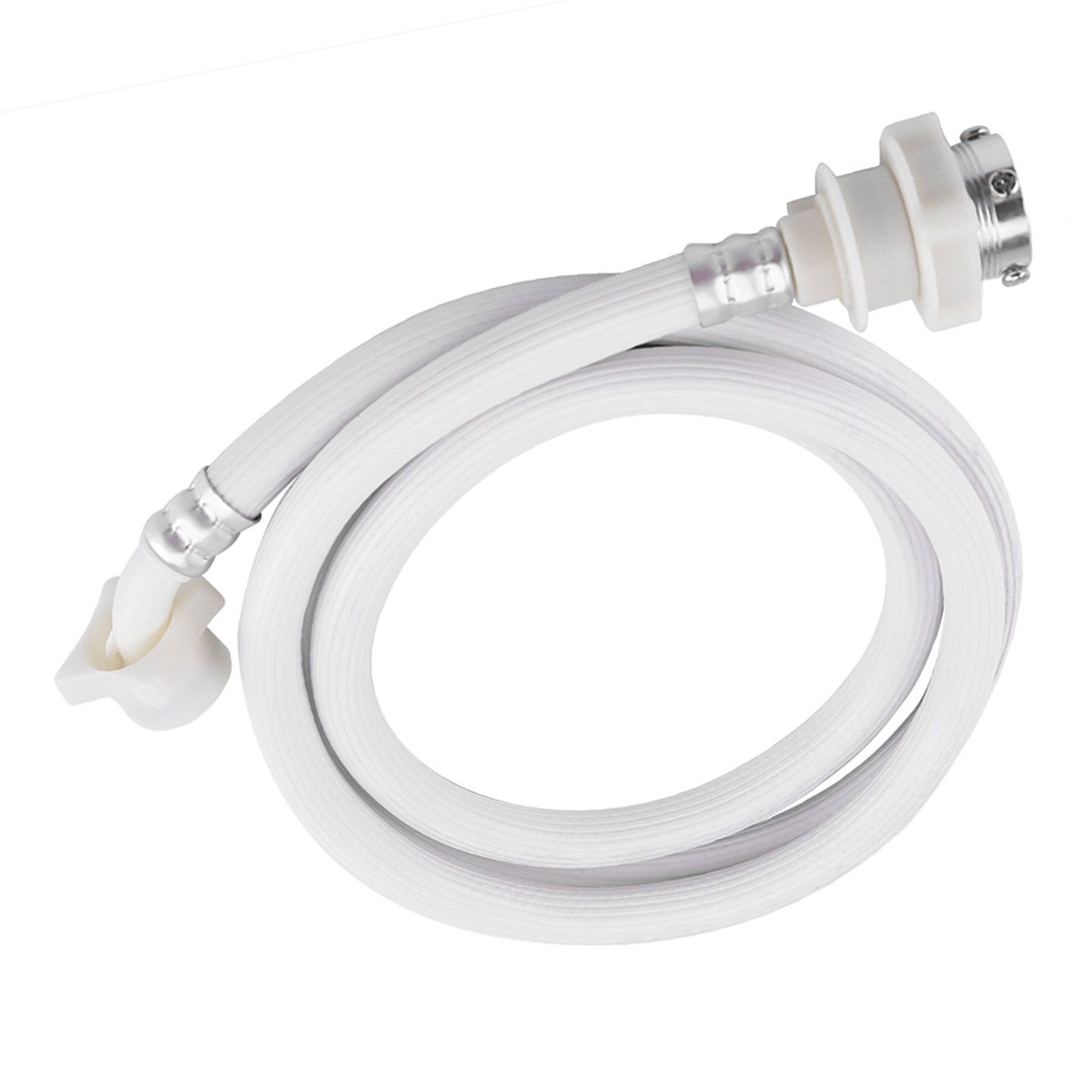 Washing Machine Water Inlet Hose Washer Pipe Tube Connector White Color Long Length 2m โ image 3