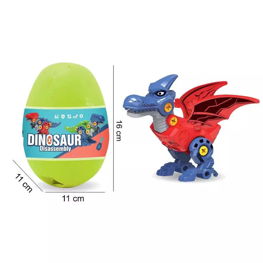 Dinosaur Building Blocks Educational Toy Four dinosaur color box โ image 2
