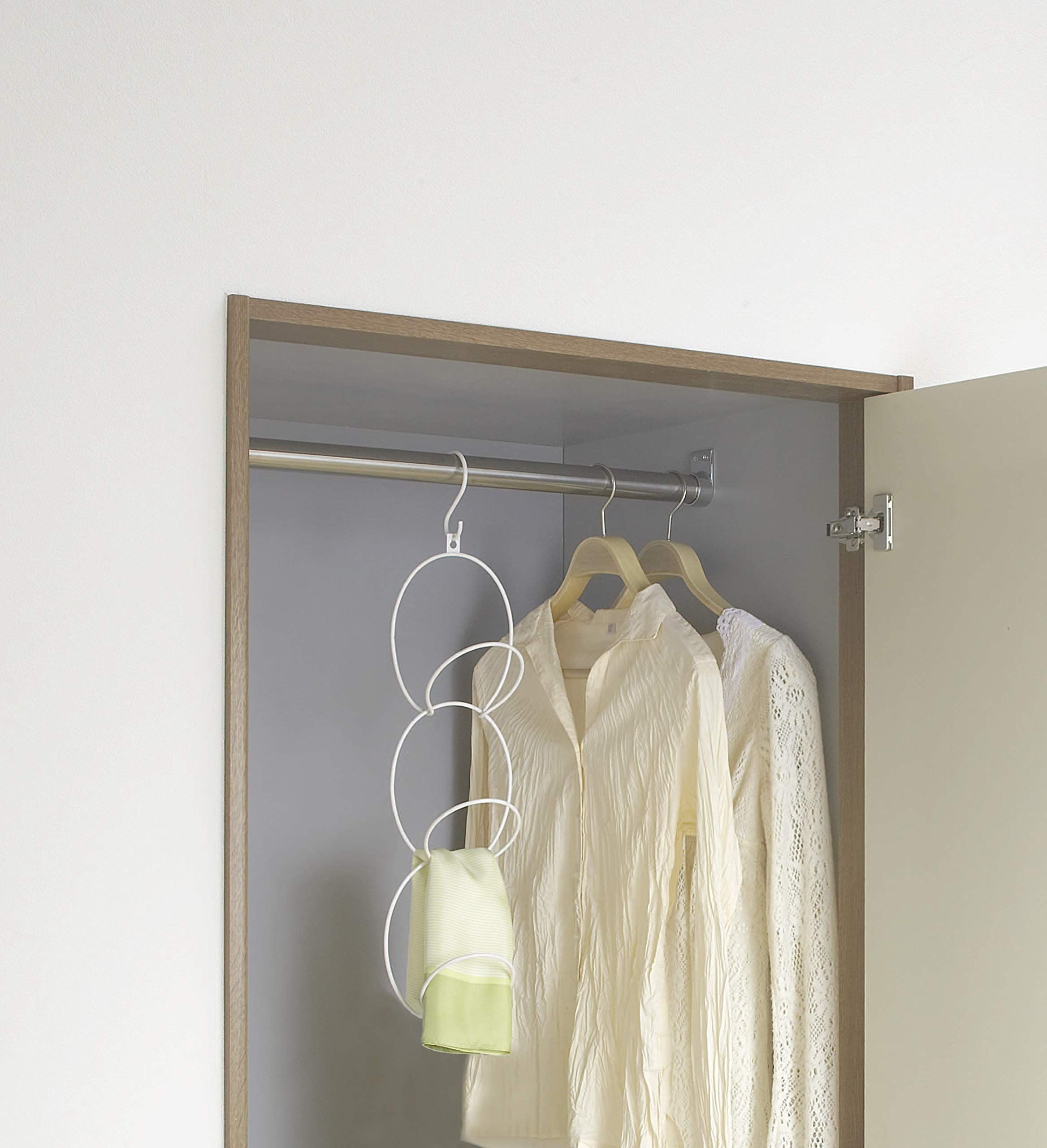 Hat Rack Hanger Holder Organizer Closet Hanging Baseball Cap Display Storage Rack for Scarves Handbags Towels Clothes — image 4
