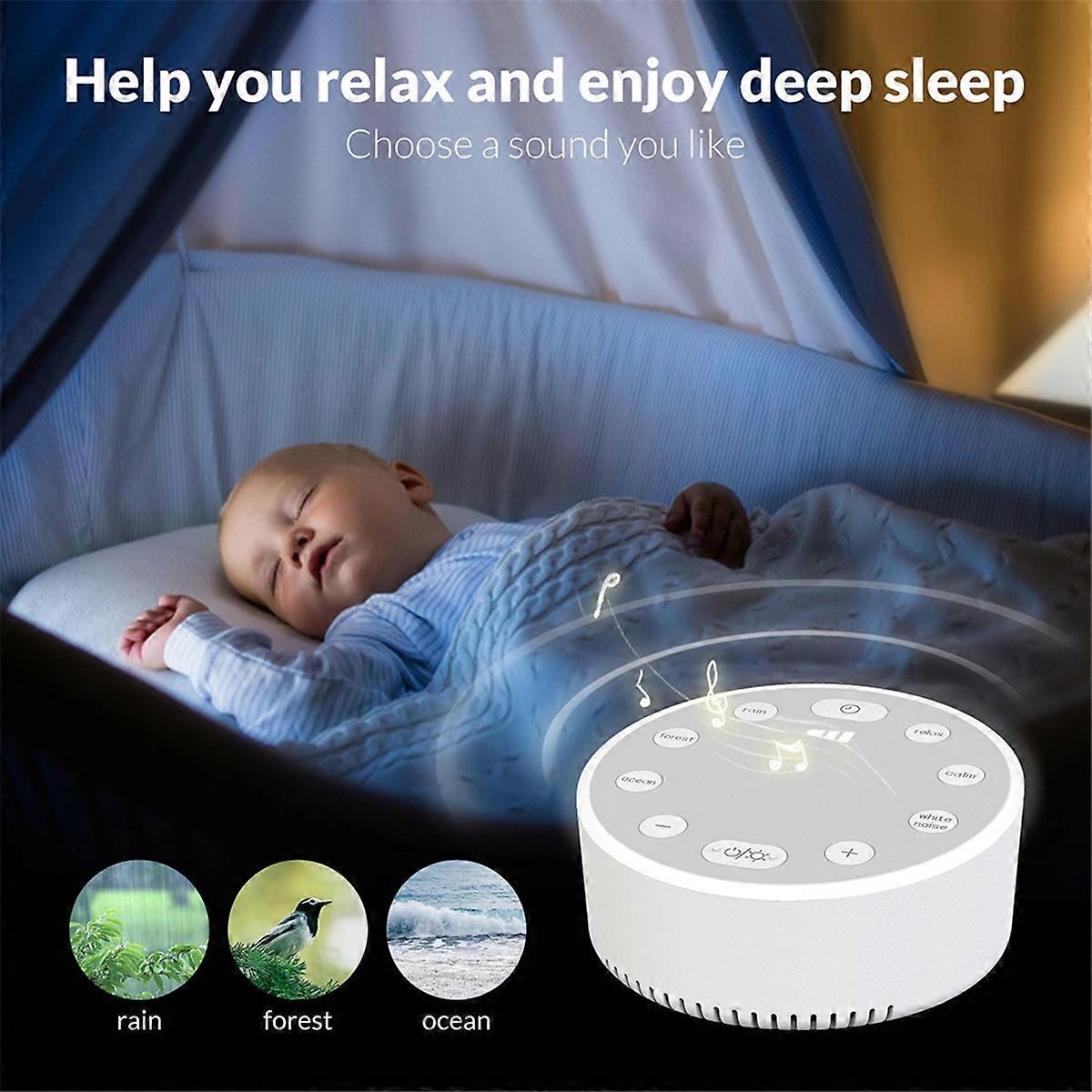 USB Rechargeable Babies White Noise Machine Sleep Sound Device โ image 2