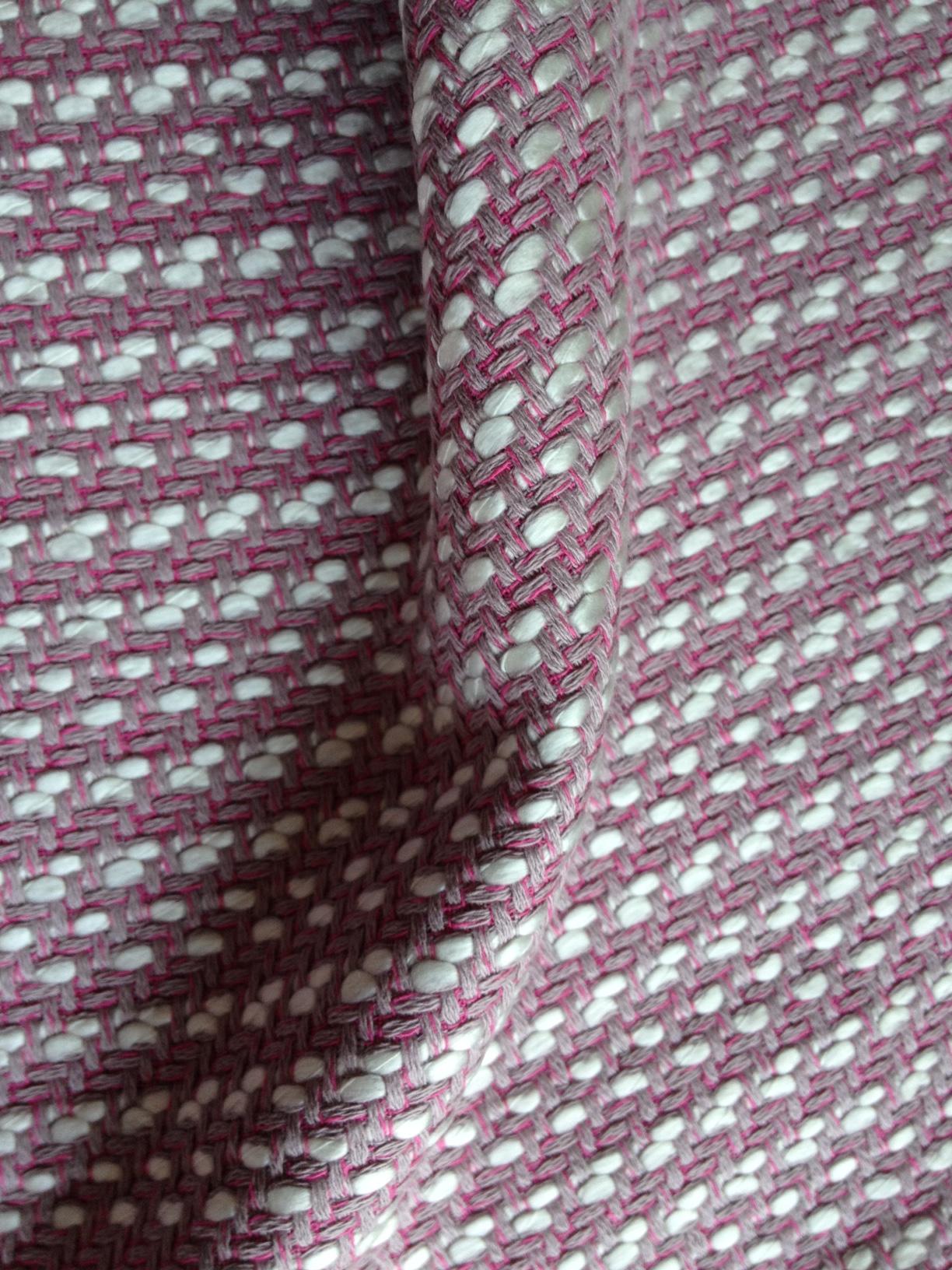Pack of 4 Fern Rose Soft Pink & White 50x50cm Cushion Covers. Made In Europe โ image 3