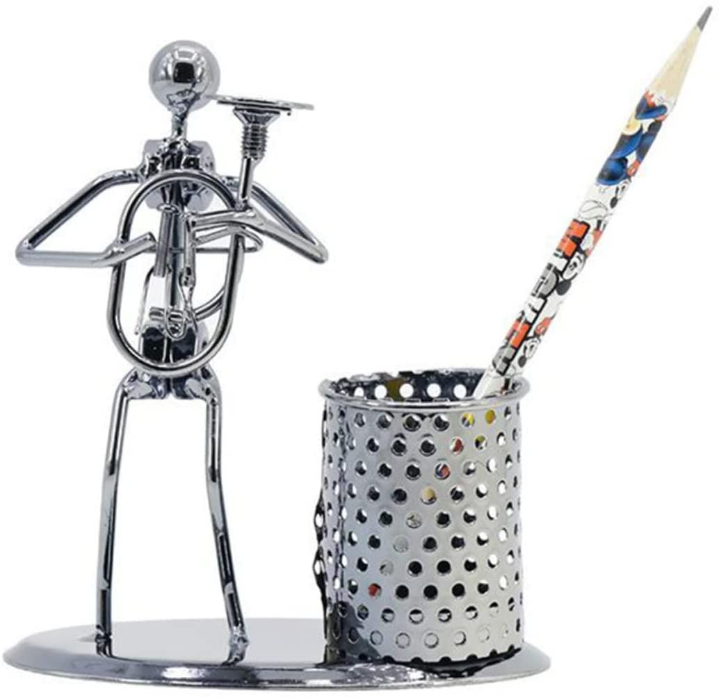 Pen Holders Iron Pen Case Iron Pen Holder Model Desktop Pen Holder Made of metal iron, strong and durable โ image 2