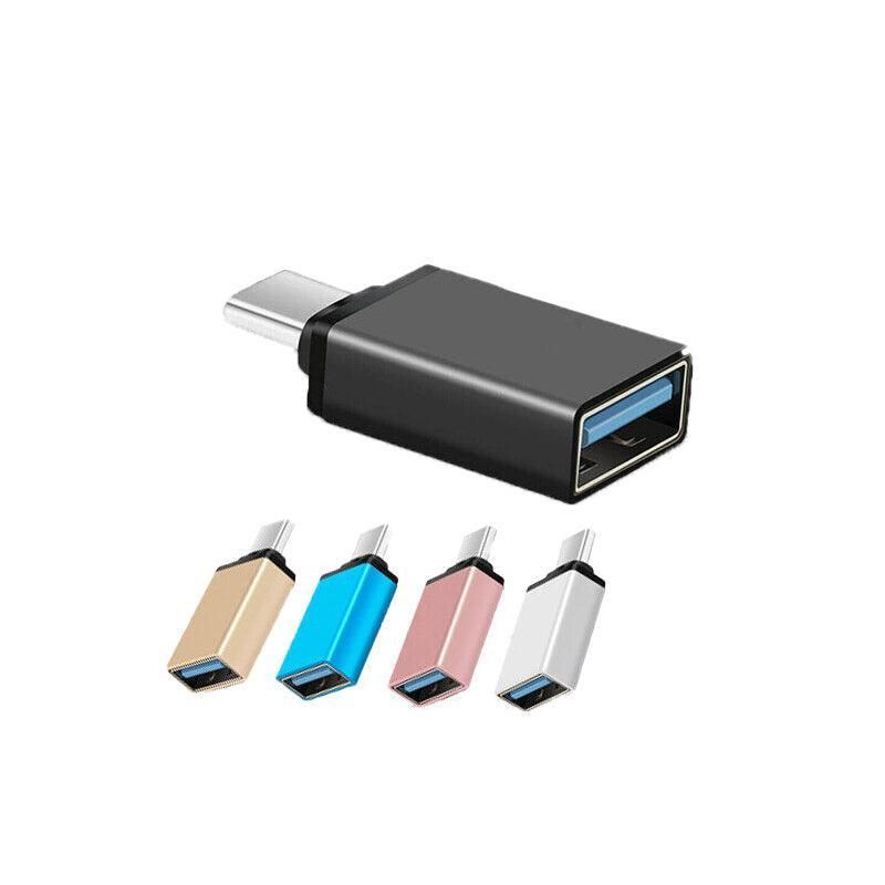 USB Type-C to USB 3.0 Adapter OTG Converter for Phone Tablet Laptop - Silver โ image 3