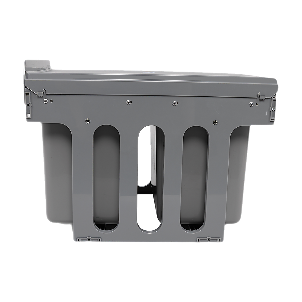 2x 15L Pull Out Trash Bin Dual Kitchen Garbage Waste Basket Cabinet Bin โ image 6
