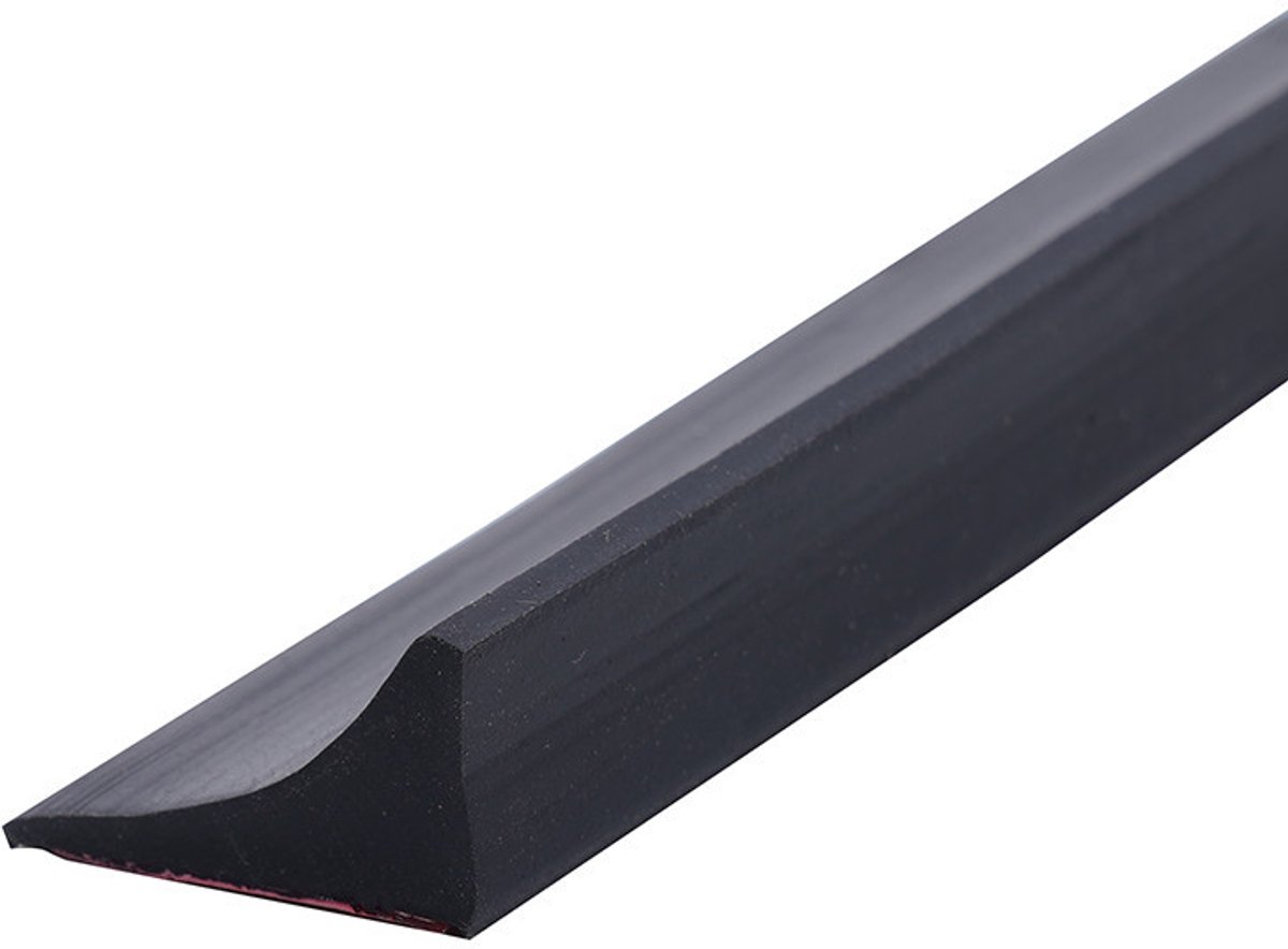 Shower thresholds - 2 meters - Anti-water strip - Foldable shower water dam - dry and wet separation - black - Sanitary Water Stopper - TPE - shower threshold