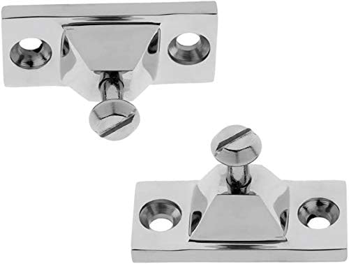 2PCS Bimini Top Side Mount Deck Hinge Fitting Hardware Base High Polished Marine Grade 316 Stainless Steel — image 3