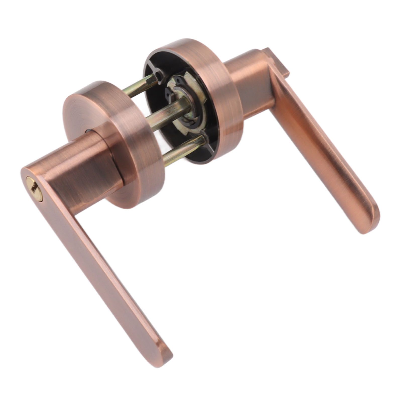 Passage Door Lever Set Aluminum Alloy Simple Modern Door Entry Lever Lock for Hallway Closet — image 5