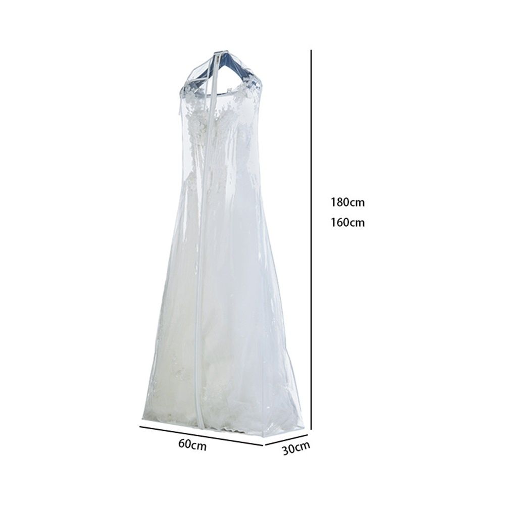 Wide Gusset Dress Bags for Gowns, Long Evening Dresses & Prom Dresses for Women, Bride, Bridesmaid, Wedding Dress Bag, Dress Garment Bag Women — image 5
