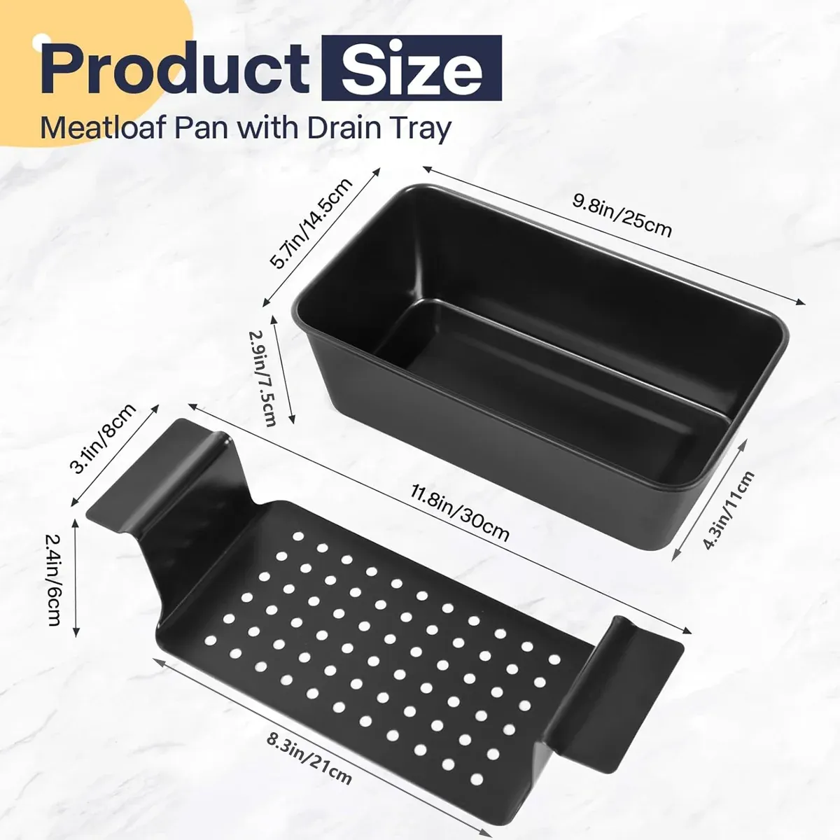 Non-stick Toast Box Loaf Bread Tin Pan Mold With Drain Tray Kitchen Baking Tool โ image 3