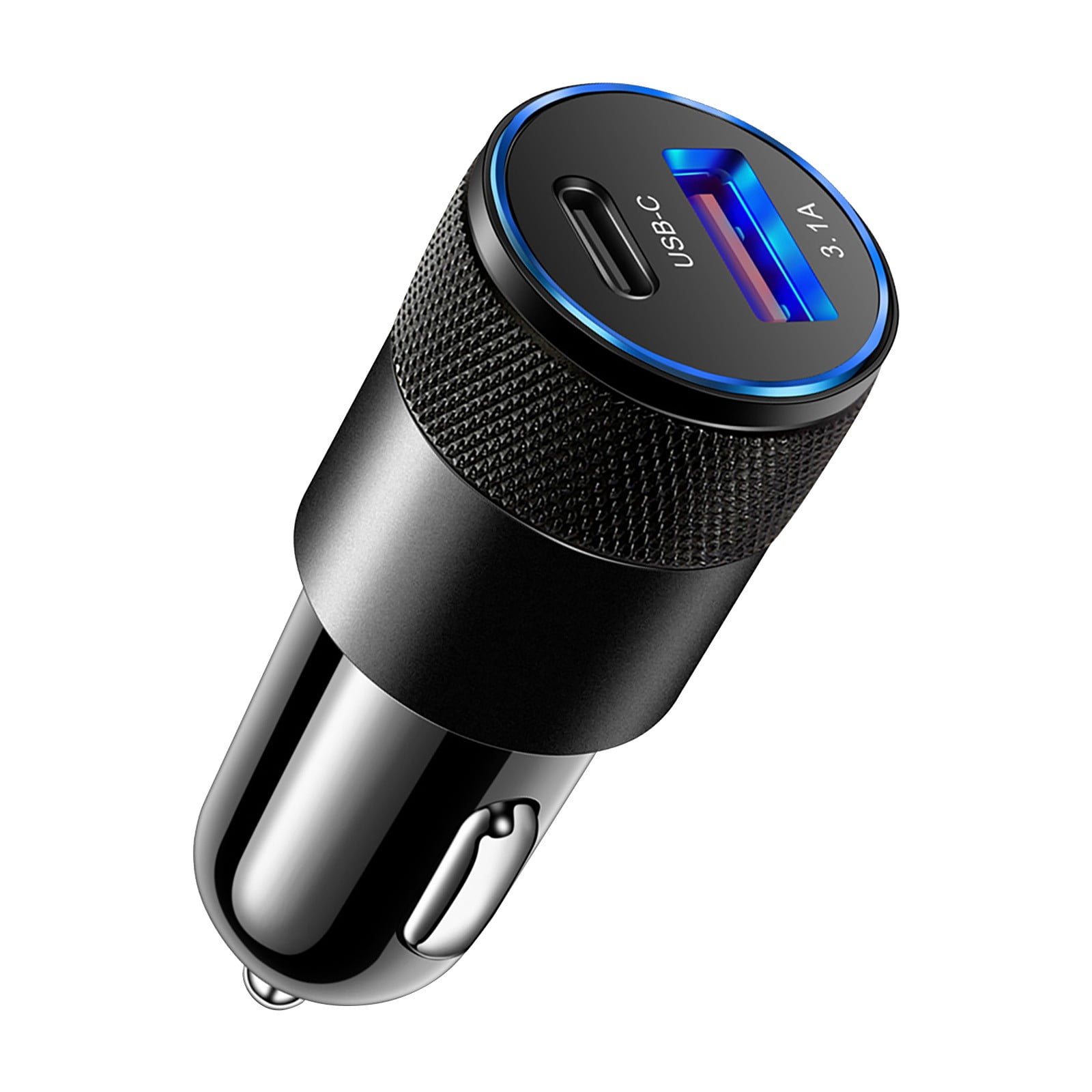 15W PD USB Car Charger, USB Type C Fast Power Charging Block, USB and PD Type-C Dual Interfaces, Plug Lighter Adapter, Car Charger Charging Adapter, for Daily — image 2