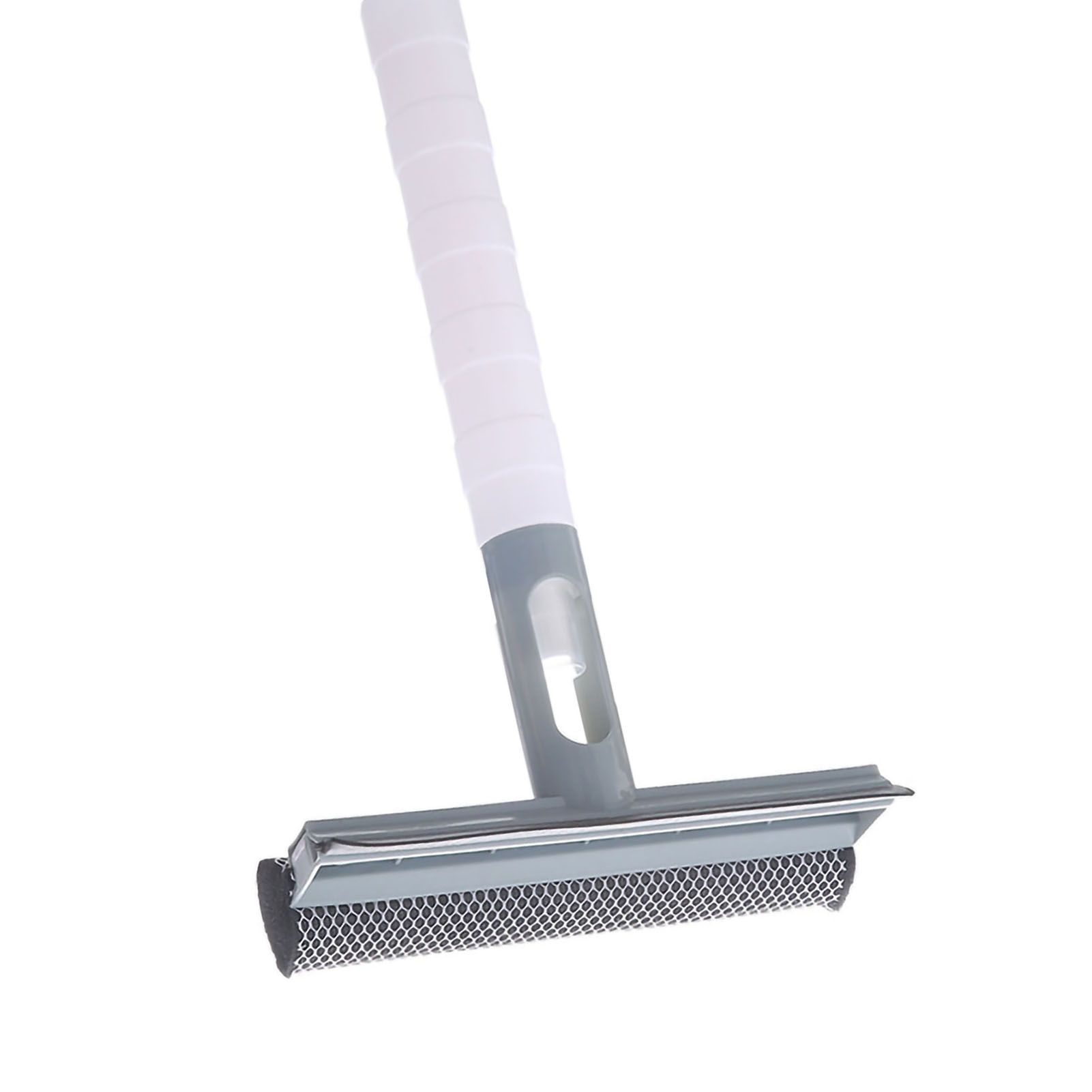 3 In 1 Window Cleaner Scraper Disassemble Rod Shower Glass Squeegee with Water Spray Bottle Blue — image 3