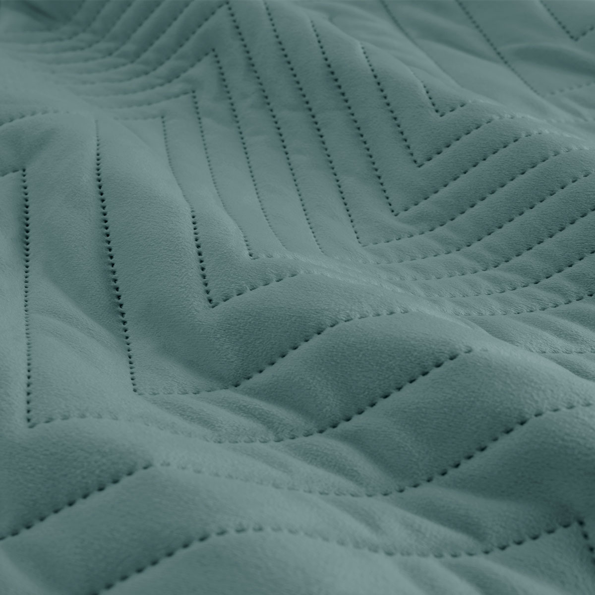 Ardor Hana Stormy Sea Embossed Velvet Quilt Cover Set Queen — image 3