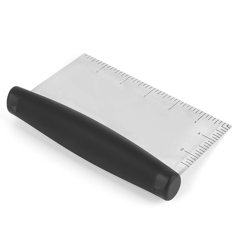 Multi Purpose Bench Scraper Stainless Steel Pizza Dough Scraper Chopper Dough Cutter for Bread and Pizza Dough โ image 3