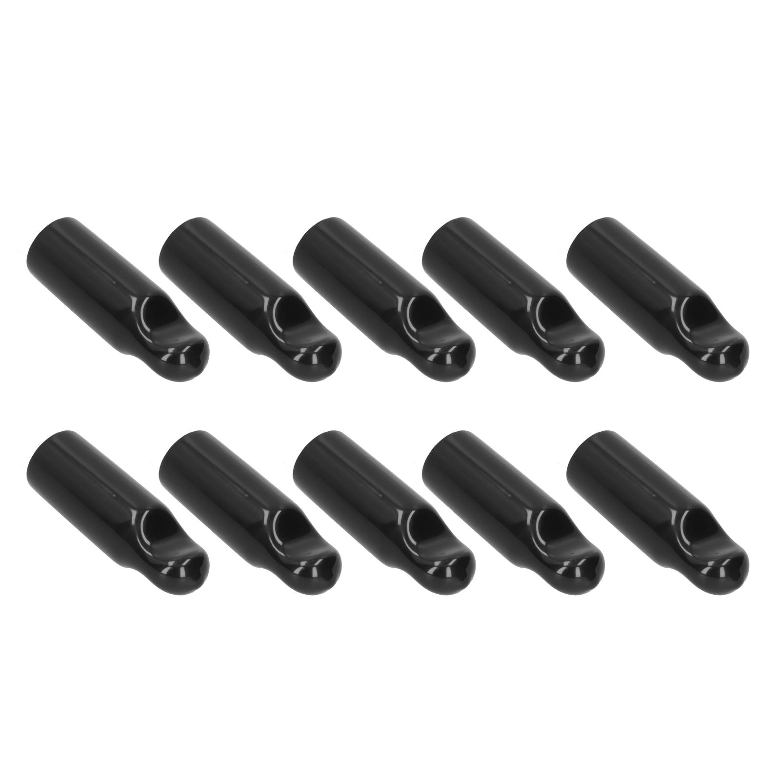 10Pcs Beer Tap Cap Rubber Covers Accessory for Beer Barrel Draft Beer Faucet Black — image 6