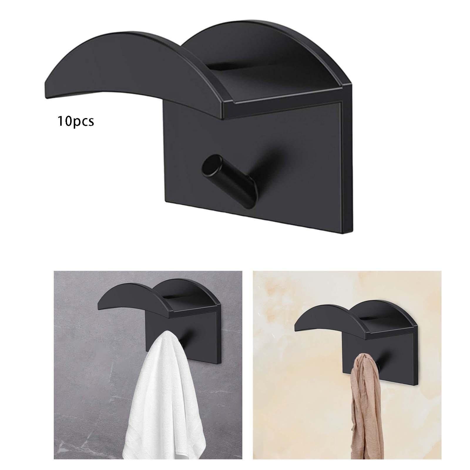 10pcs Baseball Hat Hook Hat Adhesive Hook Seamless Hat Hook Simple Headset Necklace Storage Purse Display Shelf โ image 4