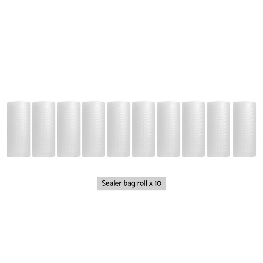10 Rolls Food Vacuum Sealer Bags Storage Saver Heat Sealing Bag Pack 15CMX6M — image 3