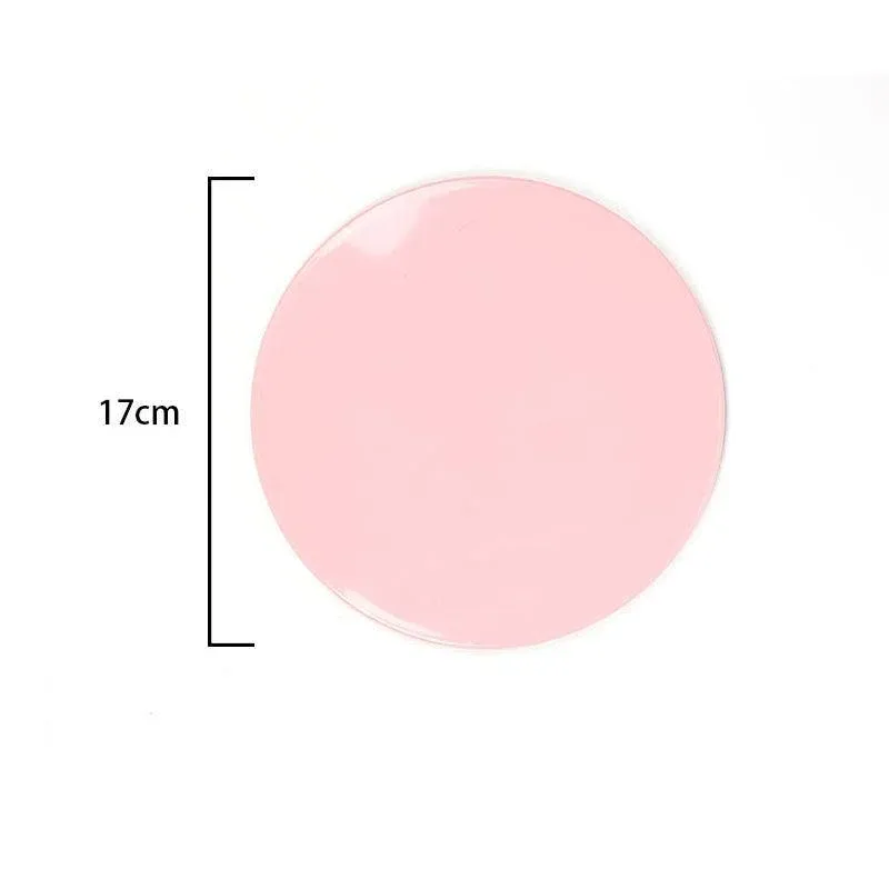 2PCS Core Sliding Discs Fitness Sliders for Home Gym Yoga Gliding Exercise 17cm - Red — image 4