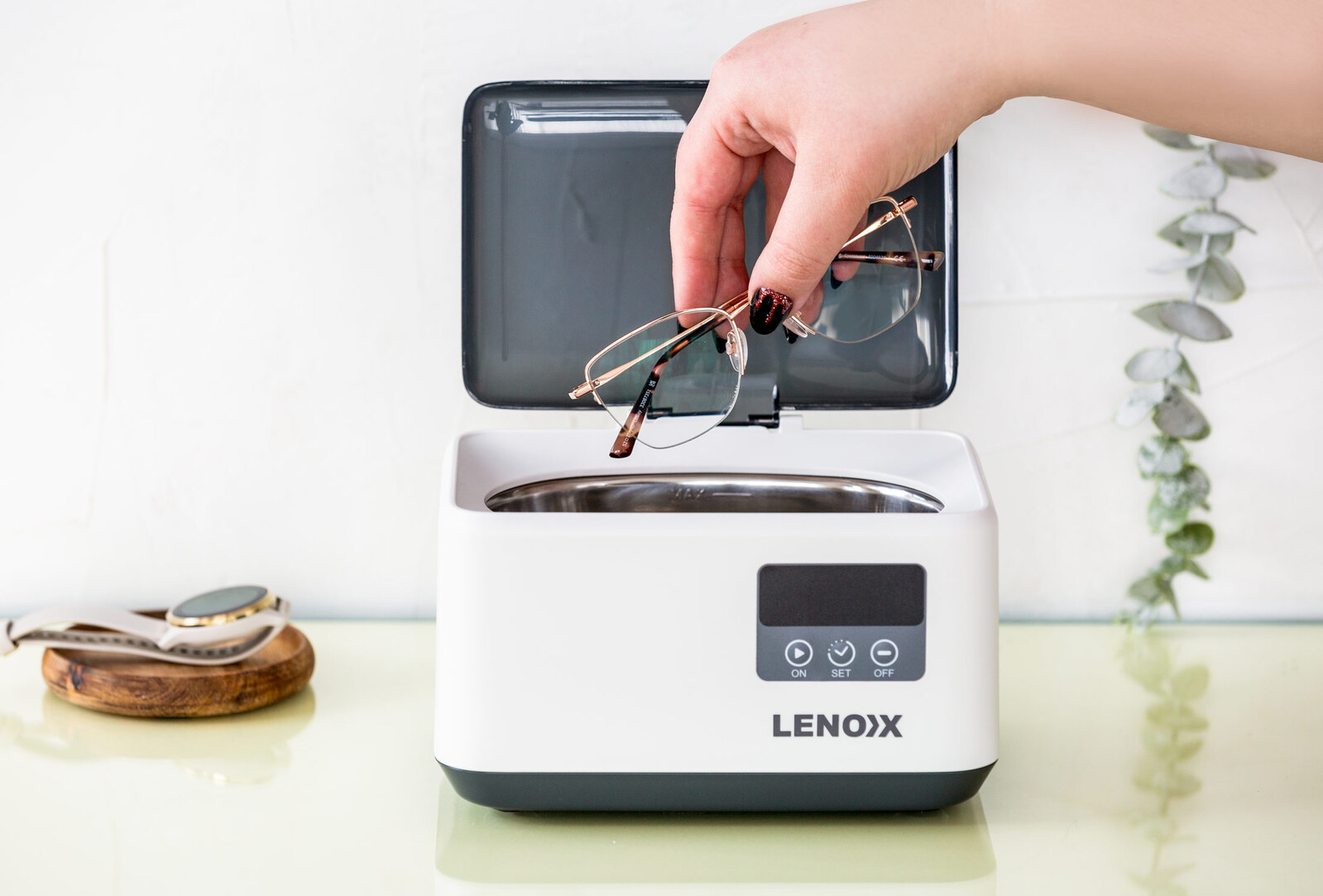 50W Ultrasonic Jewellery Cleaner, 4800HZ w/ 600ml Tank and LED Display โ image 2