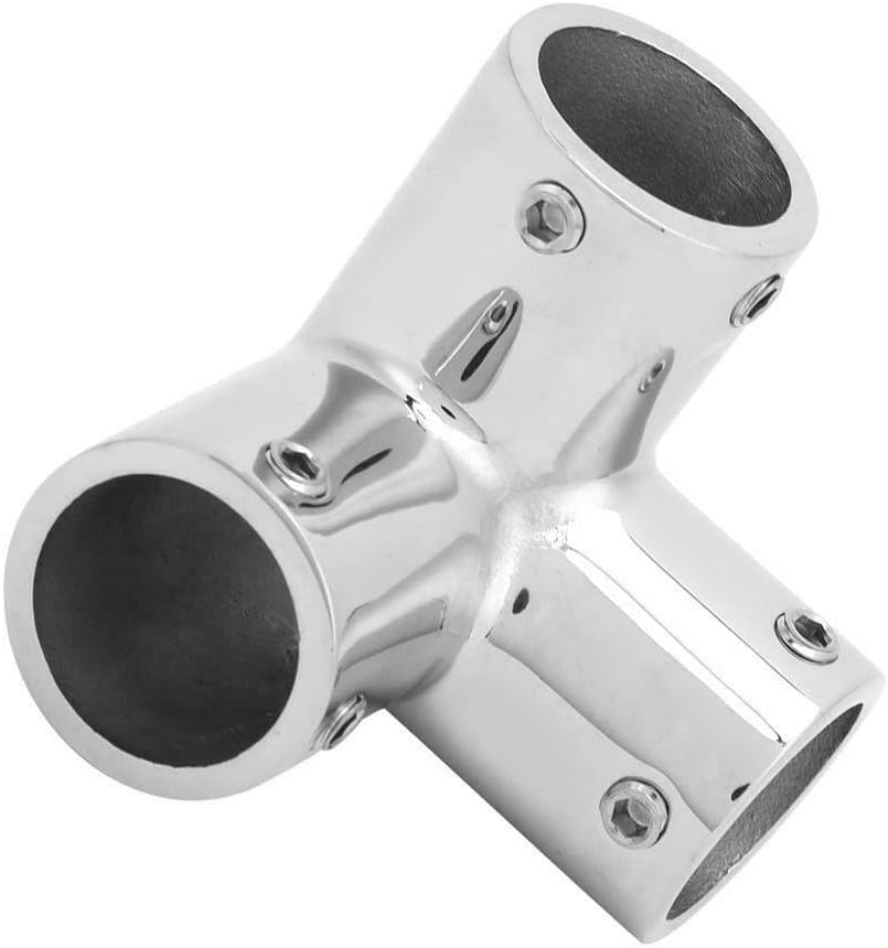 Boat Hand Rail Fitting-90 Degree 1" 3 Way Corner Elbow — image 4