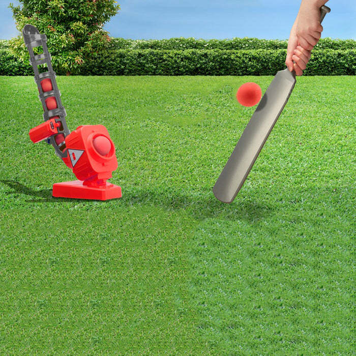 Cricket Ball Pitcher w/ Adjustable Pitching Angles & 5 Ball Capacity — image 3