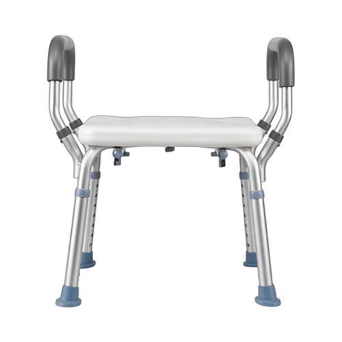 Adjustable Shower Chair Bath Seat Heavy Duty Bathtub Armrests Bench Bathroom โ image 3