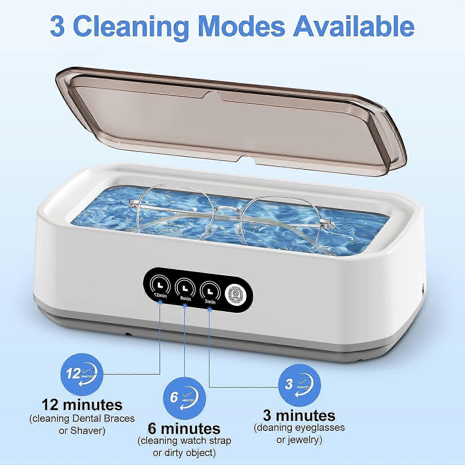 45kHz Ultrasonic Jewelry Cleaner Machine for Gold, Silver, Rings & All Jewelry — image 3