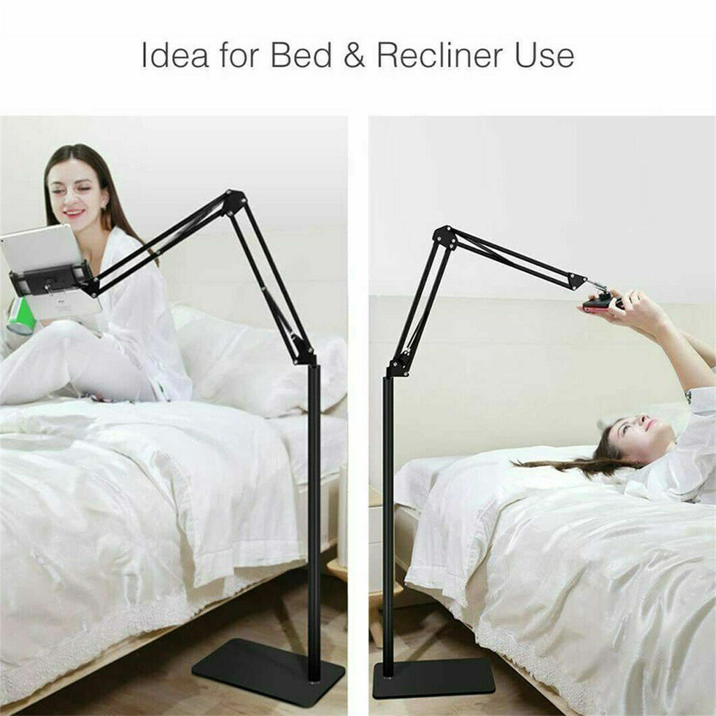 360 Tablet Floor Stand Adjustable 5-12.9 Inch Overhead Phone Desktop Holder — image 5