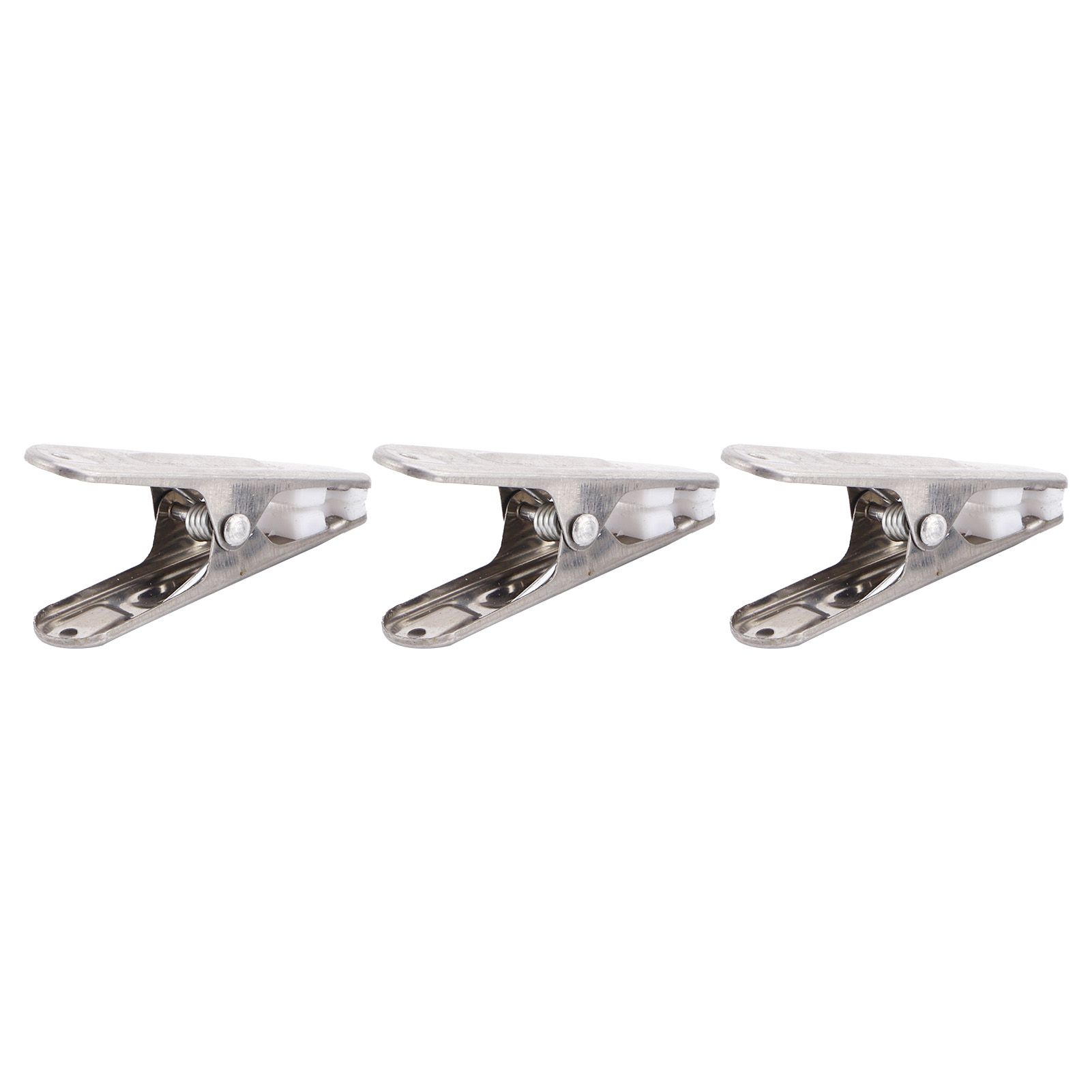 20Pcs Clothes Clips Stainless Steel Clothes Hanging Pins Clamps Home Laundry Underwear Pegs — image 6
