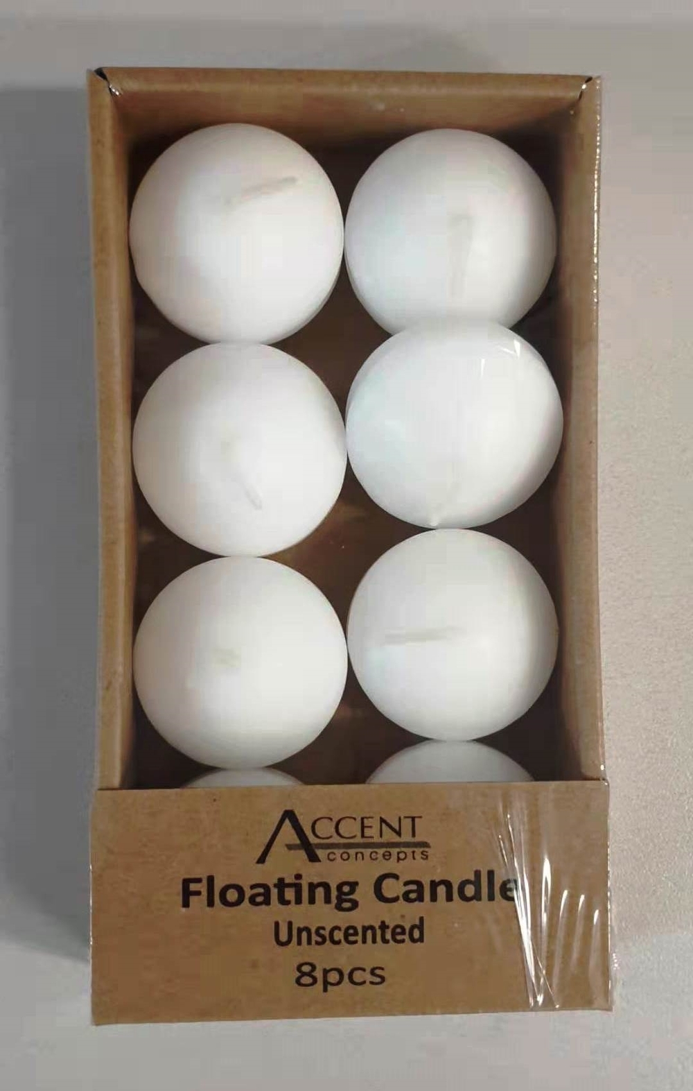 bulk 192 Floating Candle White