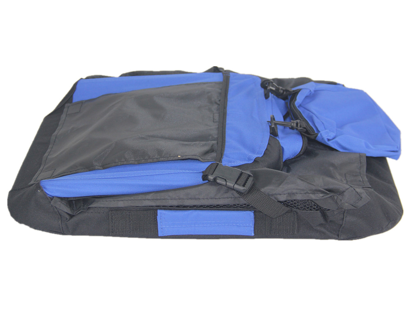 YES4PETS Large Foldable Soft Dog Cat Puppy Crate Bag With Curtain-Blue โ image 4