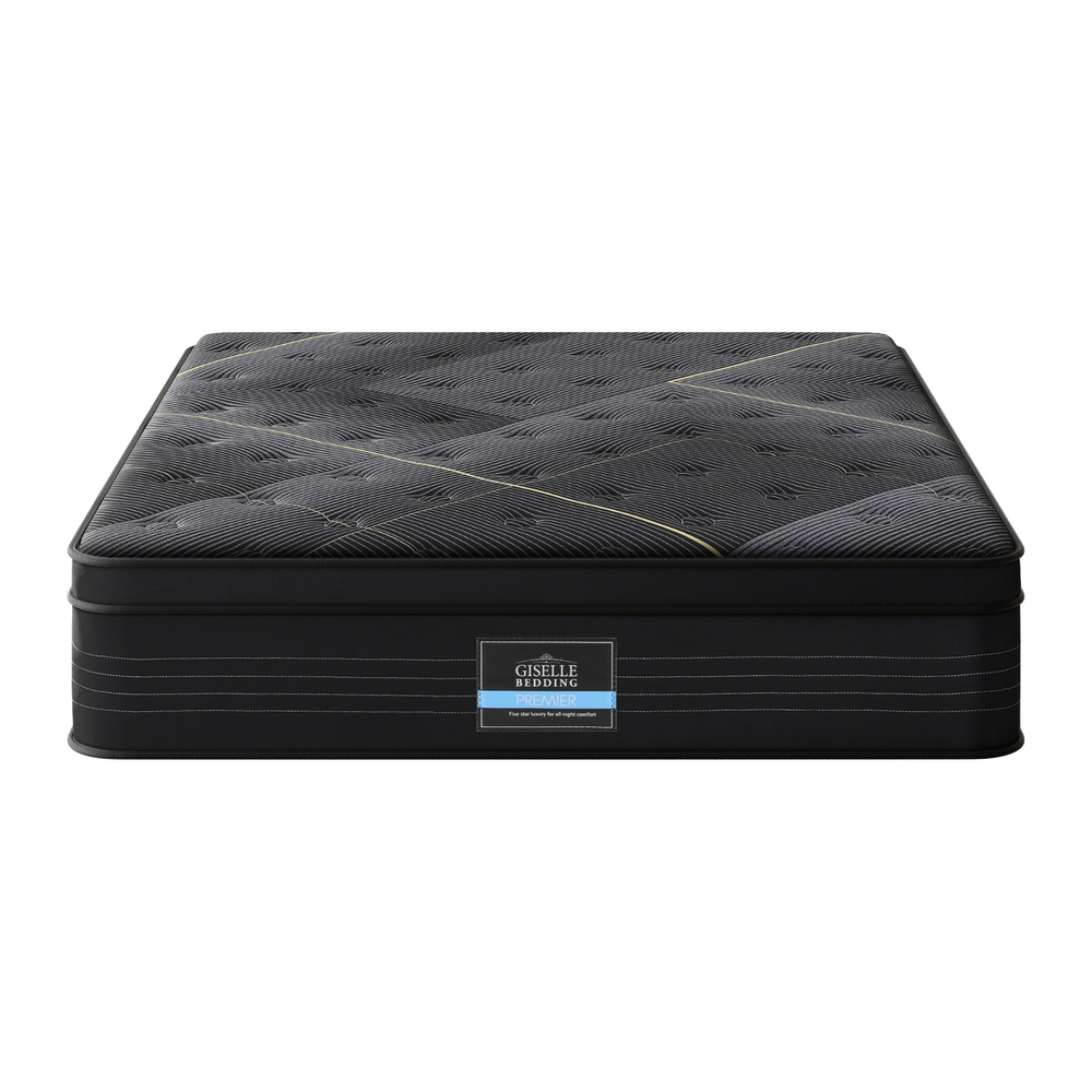 35cm Giselle Mattress Queen Bed Bamboo Pocket Firm Foam — image 2