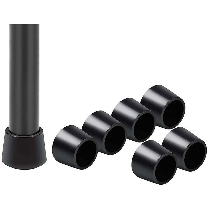 16 Pack Chair Leg Protectors, Chair Leg Caps Rubber Chair Leg Protection End Caps, Inner Diameter - 1 Inch / 25 Mm — image 4