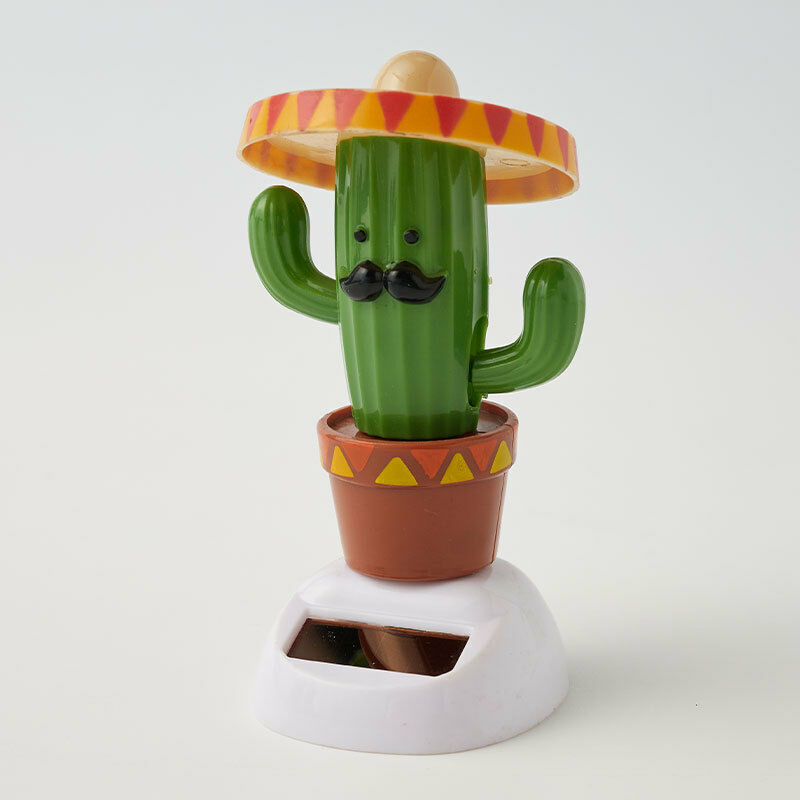 Car Ornaments DAncing Shaking Head Auto DAshboard Decoration Car Accessories (Cactus) — image 3