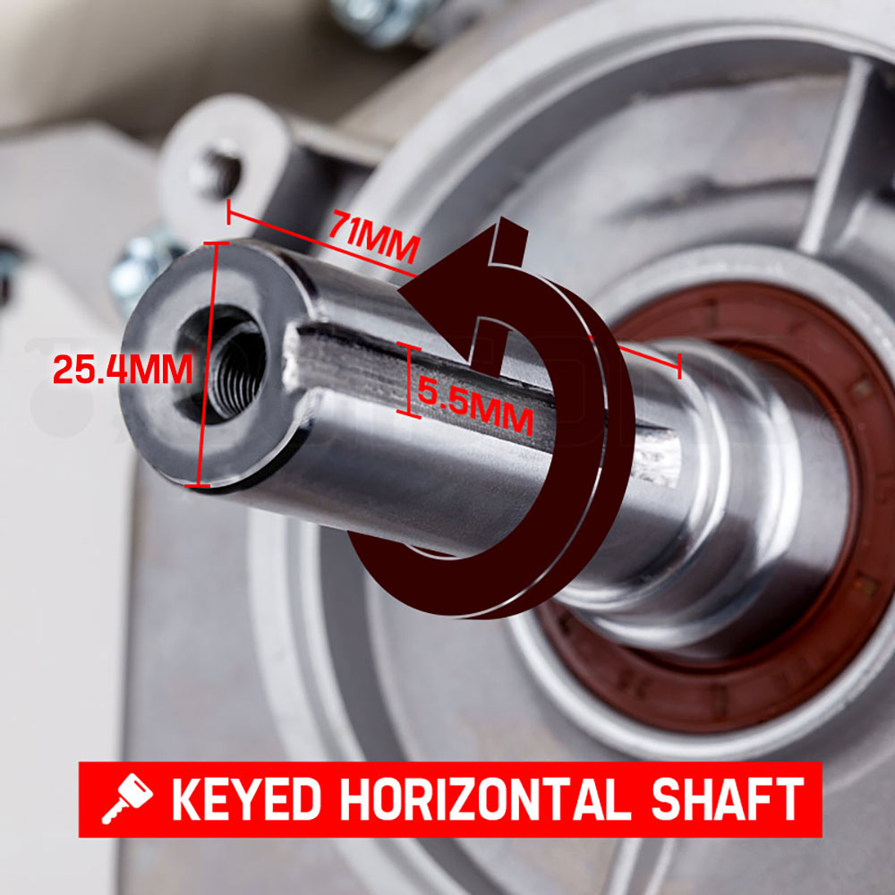 Baumr-AG 13HP Petrol Stationary Engine 4-stroke OHV Motor Horizontal Shaft Recoil Start โ image 5