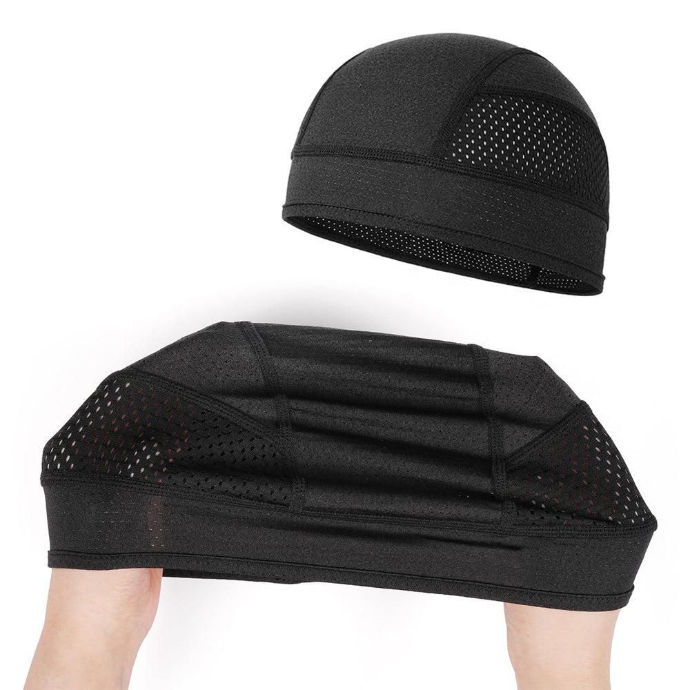 Skull Cap Helmet Liner - Cycling & Motorcycle Cap for Under Helmet Use Navy Blue — image 4