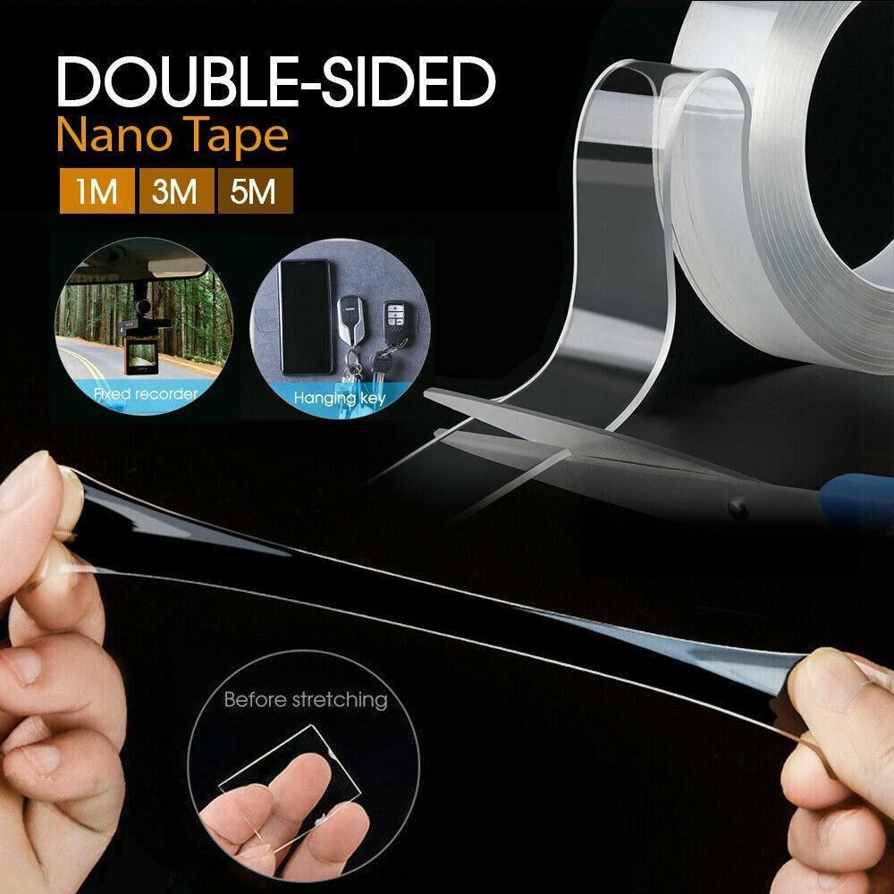 Double Sided Nano Tape Clear Adhesive Traceless Invisible Gel Anti-Slip Au Stock โ image 2