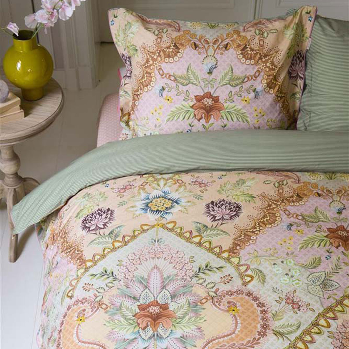 PIP Studio Saluti Grandi Pastel Cotton Quilt Cover Set Queen — image 4