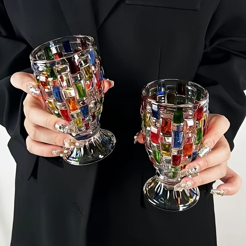 handcrafted crystal glasses — image 3