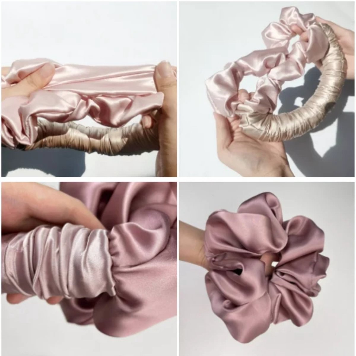 Heatless Curls - Heat-Free Curling Headband - DIY Hair Styling Tools - Curls Without Heat - Hair Curler - Soft Silk Ribbon - Hair Curler For Long Hair - Sleep — image 2