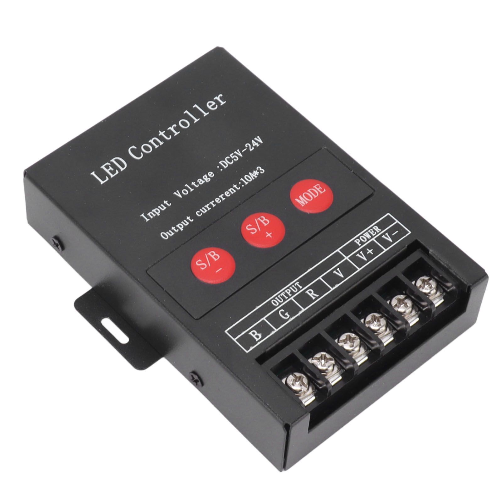 RGB LED Controller High Power Wireless Iron Shell 15 Modes Colorful Light Controller for KTV Hotel Home — image 4